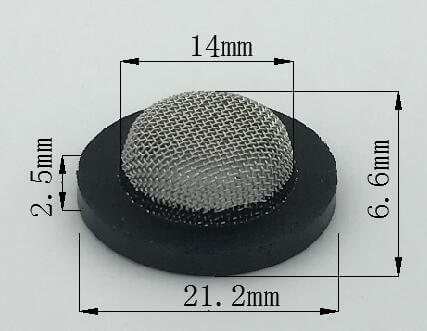 2.5MM Thickness Mesh Screen Filter Gasket
